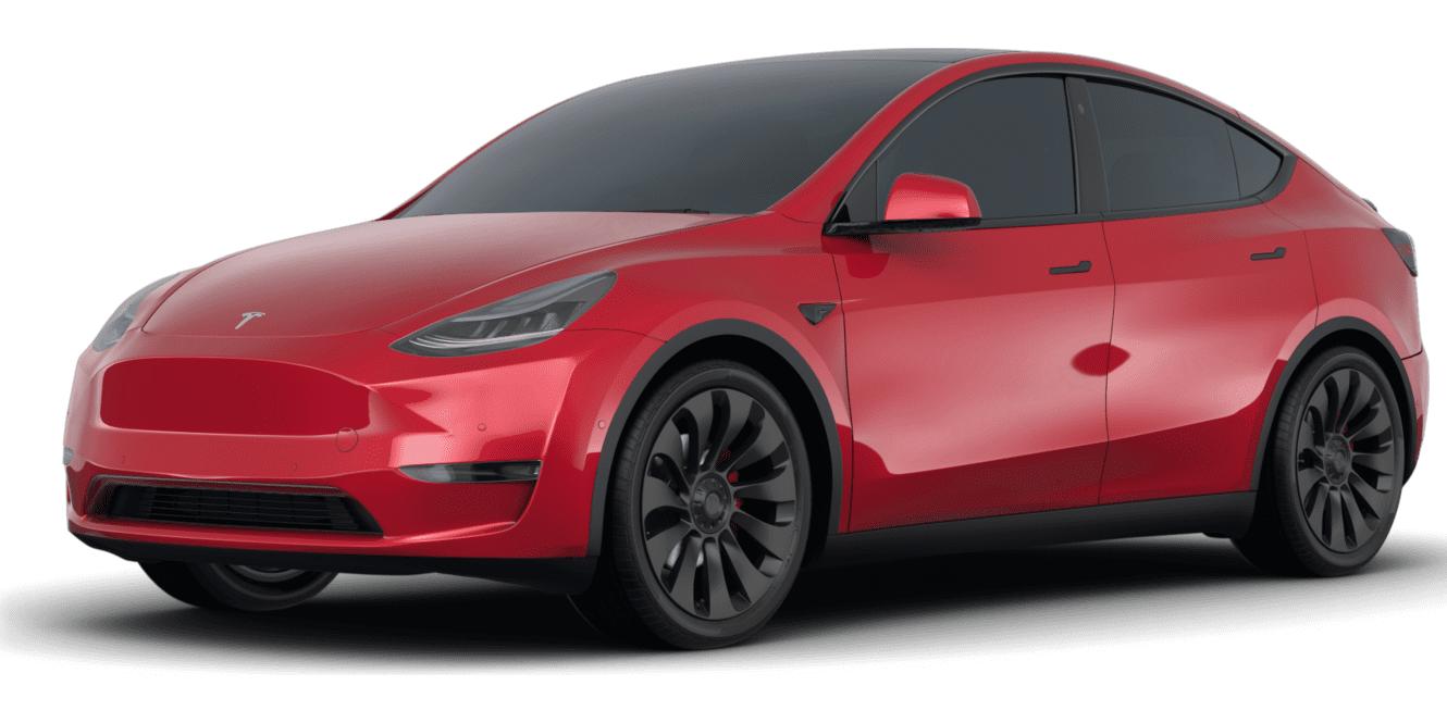 TESLA MODEL Y 2021 5YJYGDEF2MF252889 image